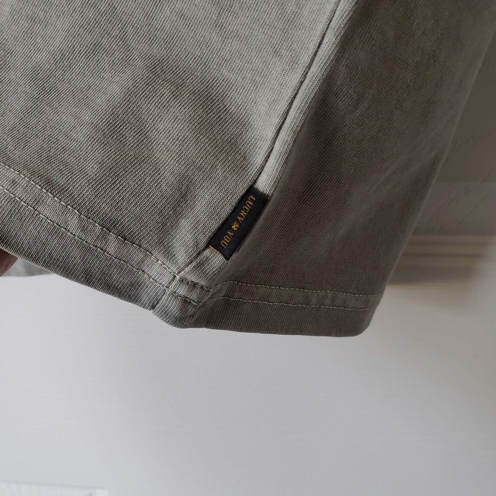 Lucky Brand - Loose T-Shirt w/ 1 Pocket - Picture 5 of 8